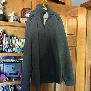 Michael Kors Quarter Zip Sweater